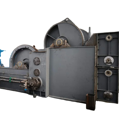 Disesuaikan 1-75 ton Marinir Hydraulic Winch Dengan Konstruksi Baja Logam Dan Kecepatan Winch Adaptif