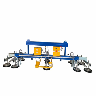Kapasitas Beban 800Kg Vacuum Glass Lifter dengan 3.5m Max. Tinggi Angkat dan Rotasi 360 derajat