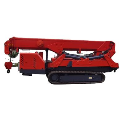 Telescopic Steel Mini Spider Crane 3-14 Ton Kapasitas Angkat Kuning Atau Merah Warna Listrik Dan Diesel