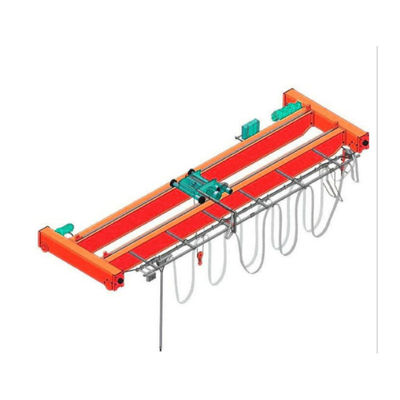 10 Ton Kecepatan Disesuaikan Keran Udara Tunggal Baja Kekuatan Tinggi dengan Garansi 12 Bulan