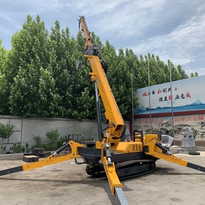 Kompak 5 Ton Telescopic Spider Crane Mini Crane