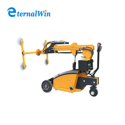 800kg 360 derajat Rotary Glass Lifter Dengan Drive Listrik Dan Kawat Remote Controller