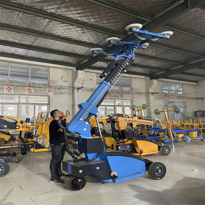 3.5m Height Lifting Glass Vacuum Transporter dengan rotasi 360 derajat