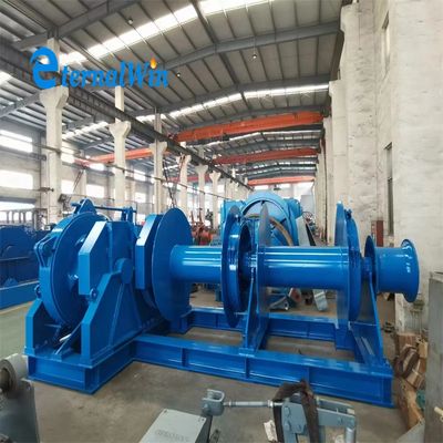 Electric Winch Custom Steel Marine Winch 20m/min Kecepatan