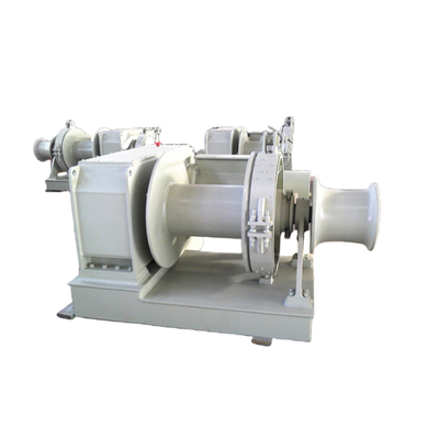 1-75 ton Stasiun Hidraulik Standar Listrik Marinir Winches Hidraulik Untuk Perahu