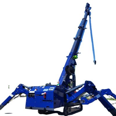 Keran Spider Crawler Listrik dan Diesel dengan Kapasitas Angkat Baja 3 Ton 5 Ton 8 Ton 10 Ton 12 Ton