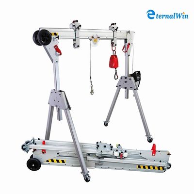 Crane Gantry Aluminium Lipat 500kg Portable Gantry Crane 1000kg Mobile Gantry Crane Harga