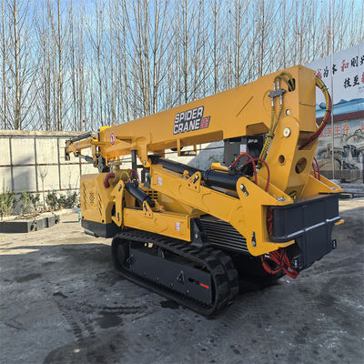 Keran Arang Kuning 12 Ton Daya Listrik dan Diesel Kapasitas Angkat