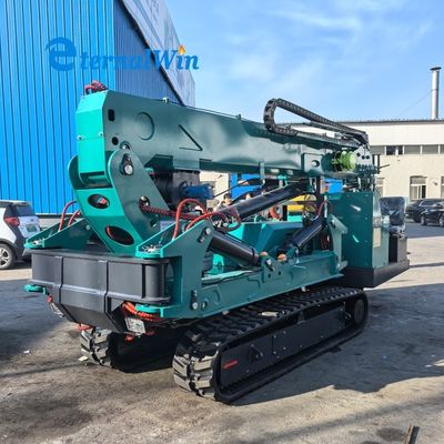 Blue Spider Crawler Crane Pilihan listrik dan tenaga diesel untuk konstruksi