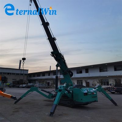 Kuning / Merah / Biru / Hitam atau Kerang Laba-laba Hijau Dengan Baja Dan 1,2 Ton Kapasitas Angkat