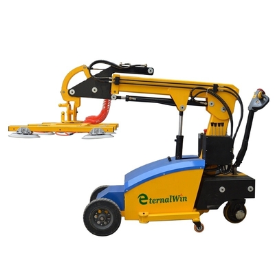 Max. Tinggi Angkat 5m Vacuum Glass Lifter dengan 360 derajat rotasi dan desain yang disesuaikan
