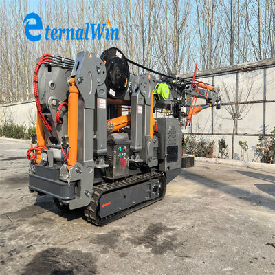 Derek perayap laba-laba dengan kapasitas angkat 8 Ton dengan Jangkauan Kerja Maksimum 8.6m dan Panjang Jib 9.6 Meter