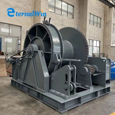 Kerek Hidrolik Laut dengan Kecepatan Terukur ≥10m/menit Kecepatan Tali 20-30m/menit dan Panjang Drum 400-1000mm