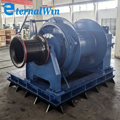 Winch Listrik Laut dengan Kecepatan 20m/menit, Kapasitas Tali Kawat 50m hingga 2000m dan Konstruksi Baja untuk Pemeliharaan Laut