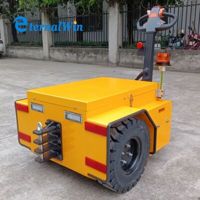 Truk Derek Bertenaga Baterai Kontrol Manual Peralatan Berat untuk Aplikasi Penanganan dan Transportasi Material Industri
